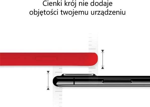 Produktbild Quecksilbersilikon Samsung A20s A207 rot (Samsung Galaxy A20s)