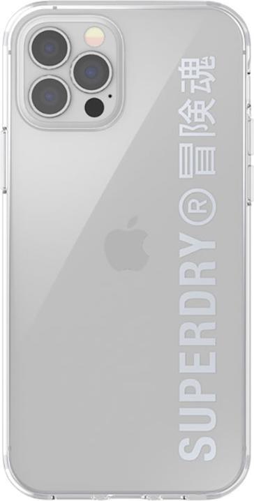 Image du produit Superdry Snap iPhone 12/12 Pro Clear Cas e argent (Realme 12 Pro+, Apple iPhone 12)