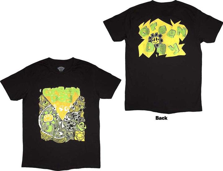 Green Day Psychedelic Kerplunk Back Print