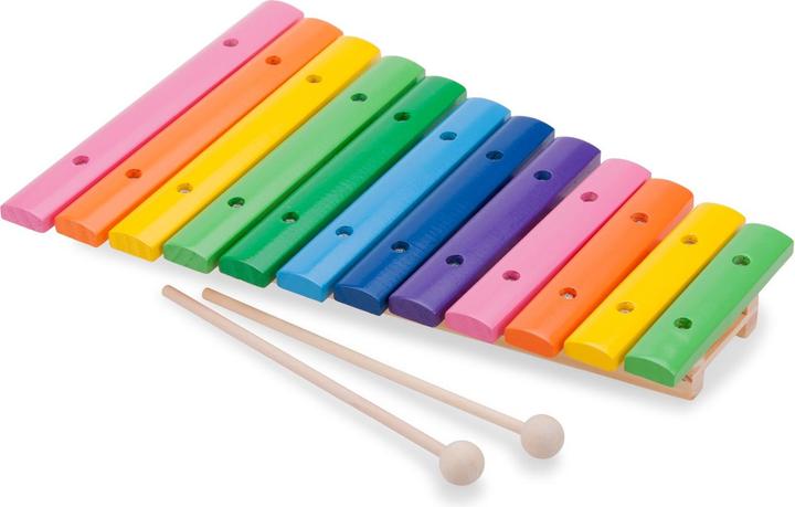 Immagine prodotto New Classic Toys Xilofono (12 barre) Legno - Multicolore