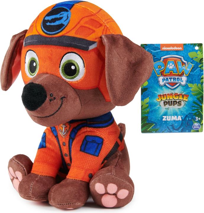Produktbild Spin Master Paw Patrol Jungle Pups, 20,3cm grosses Chase-Plüschtier, Kinderspielzeug für Jungen und Mädchen (19.05 cm)