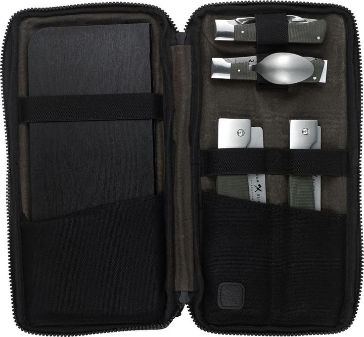 Actual product image Messermeister Adventure Chef 6-piece outdoor cutlery set, black