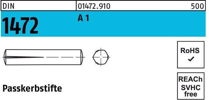 Actual product image Dowel pin DIN 1472 6 x 45 A 1 DIN 1472
