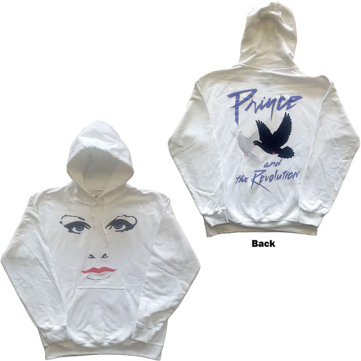 Actual product image Prince Faces & Doves (Hoodie) (M)