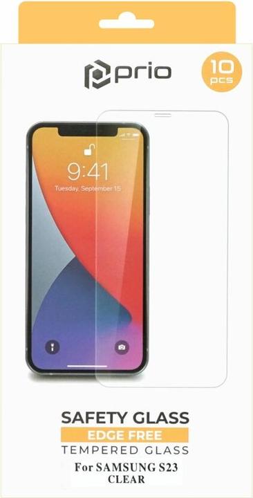 Produktbild prio 10x Panzerglasfolie für Samsung S23 klar (10 Stück, Samsung Galaxy S21)