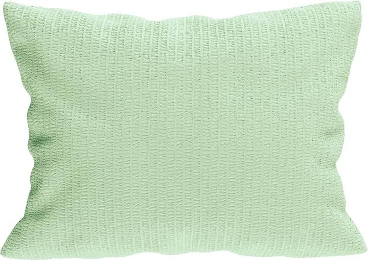 Image du produit Lotus Bettwaren Parure de lit en satin seersucker uni (Taie d'oreiller, 65 x 65 cm)