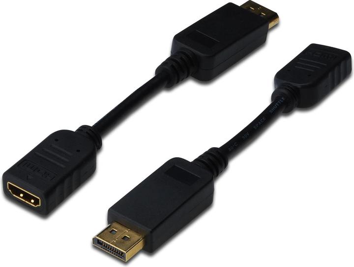 Actual product image Digitus DisplayPort zu (0.15 m, DisplayPort, HDMI)