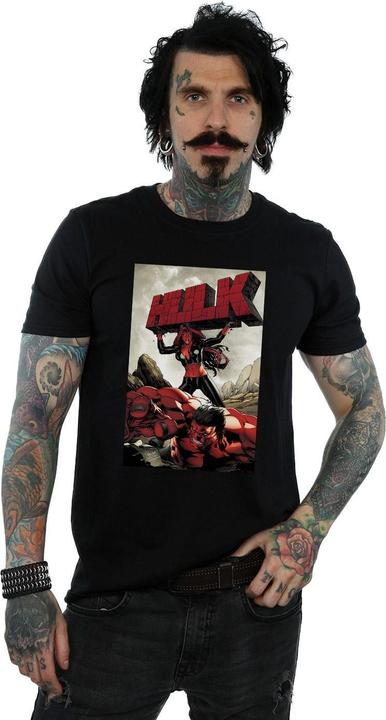 Immagine prodotto Red Hulk Cover Maglietta Uomo (L)