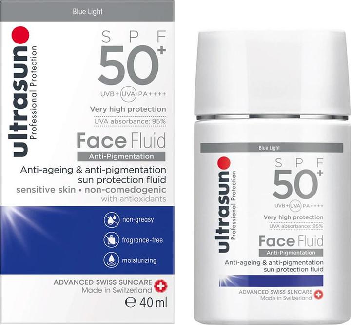 Produktbild Ultrasun Face Fluid Anti-Pigment (Sonnencreme Gesicht, SPF 50, 40 ml, 69 g)