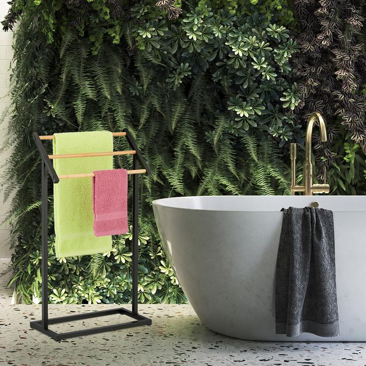 Actual product image Relaxdays Towel rack