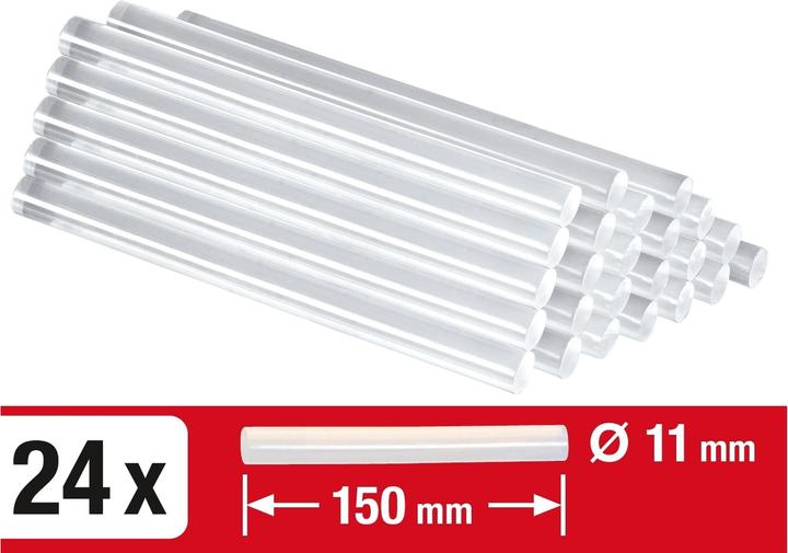 kwb Adhesive stick Ø 11 mm, Transparent