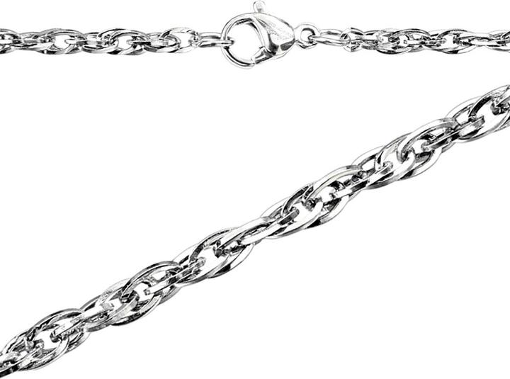Produktbild Star Piercing Kette doppel silber (Chirurgenstahl 316L, ohne Messing)