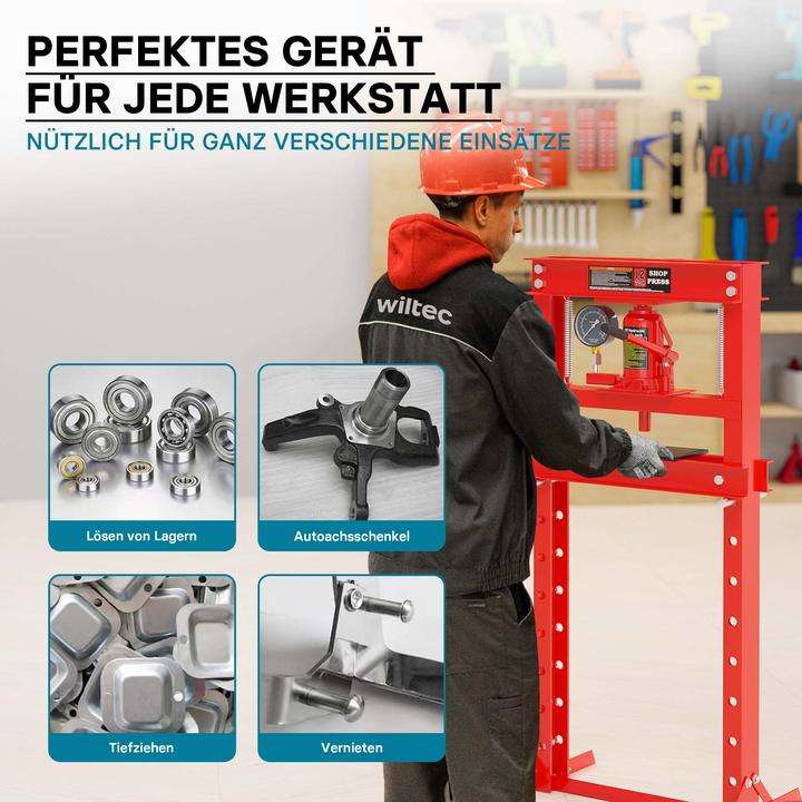 Actual product image Wiltec Werkstattpresse
