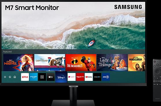 Image du produit Samsung LS32AM700URXEN (3840 x 2160 pixels, 32")