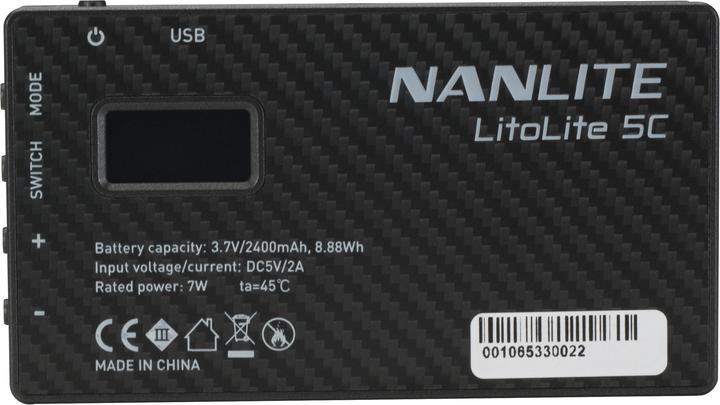 Actual product image Nanlite LitoLite 5C (Surface luminaire)