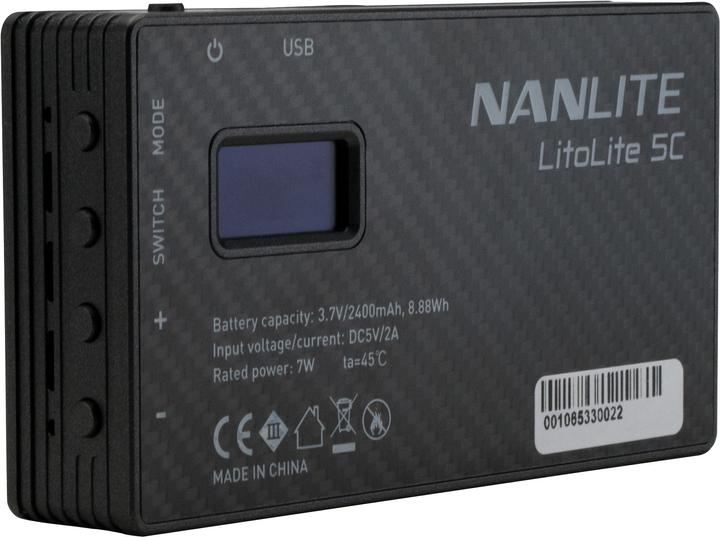 Actual product image Nanlite LitoLite 5C (Surface luminaire)