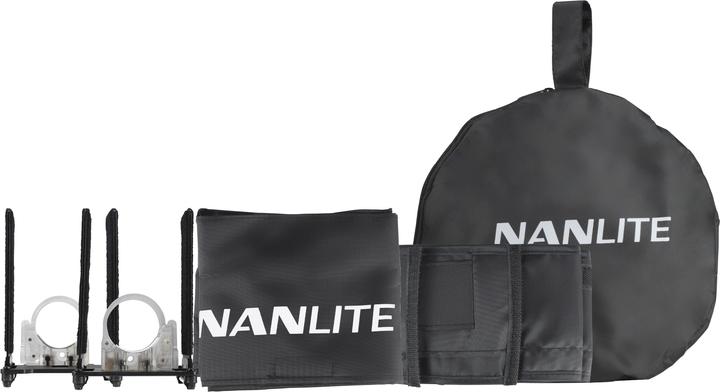 Produktbild Nanlite Barndoor mit Richtgitter für PavoTube 15C (Diffusor)