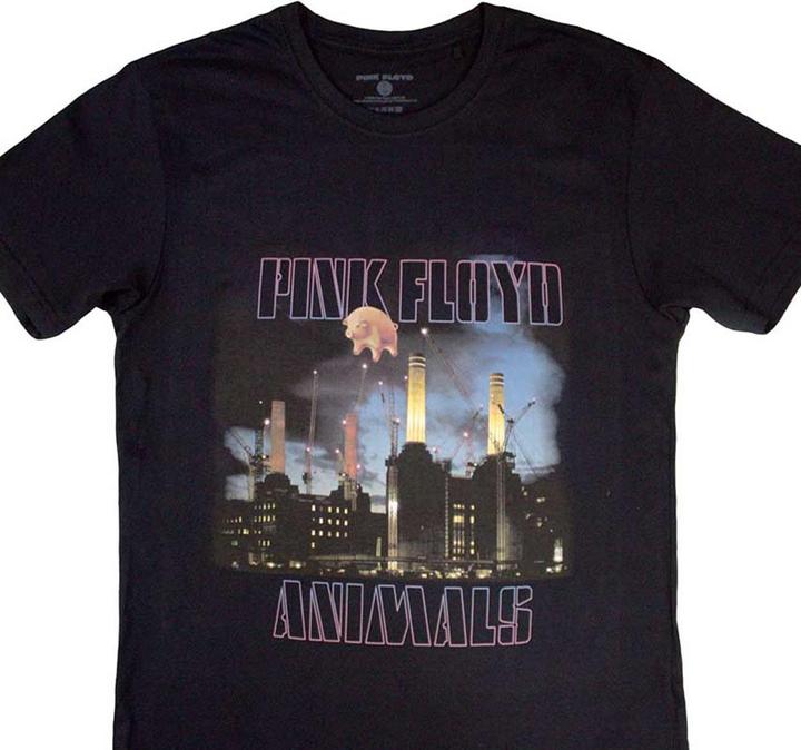 Actual product image Pink Floyd Unisex Adult Animals Construction T-Shirt (L)