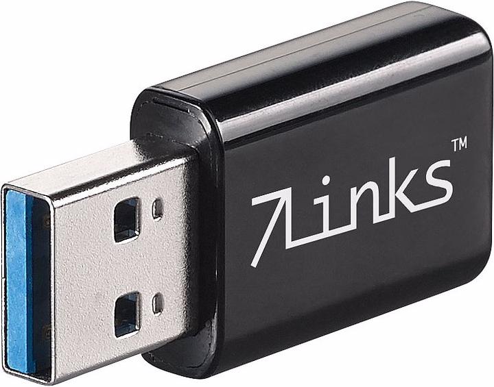 Produktbild 7links Mini-WLAN-Stick WS-1202.ac mit bis zu 1.200 Mbit/s (802.11ac), USB 3.0 (867 Mbit/s, 300 Mbit/s)