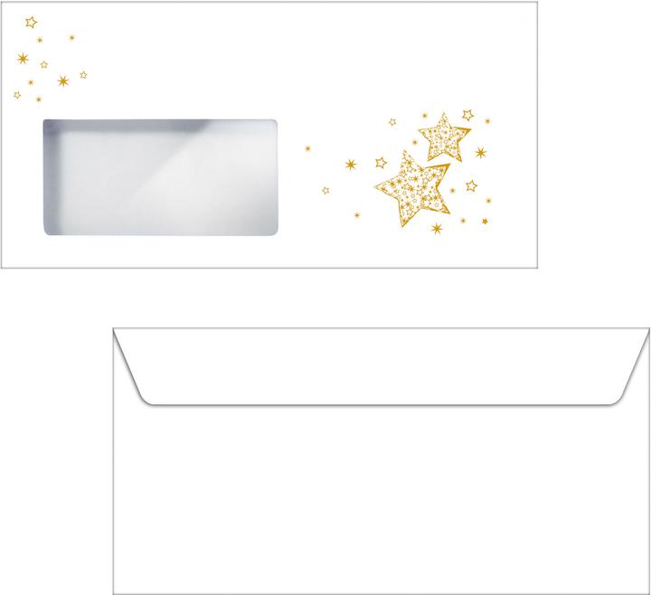 Image du produit Sigel Enveloppe de Noël "Golden Glow (C6/5, 50 x)