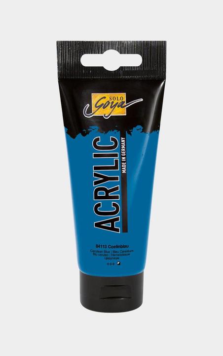 Image du produit Solo Goya Acrylique (Bleu bobine, 100 ml)