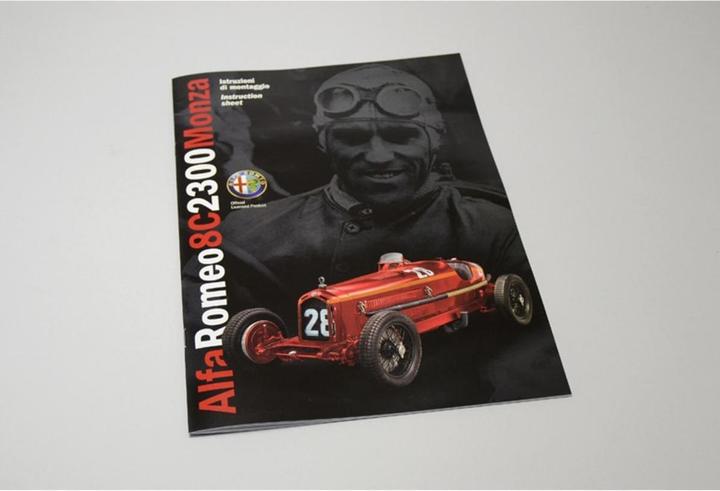 Actual product image 1:12 Alfa Romeo 8C 2300 Monza Nuvolari