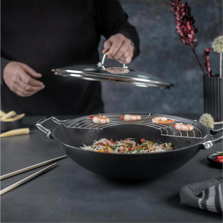 Actual product image Kuhn Rikon Jampur (36 cm, Wok, Cast iron)