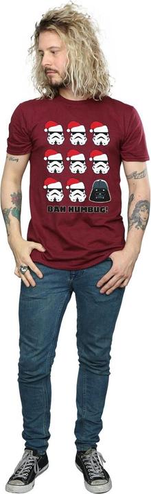 Actual product image Star Wars Mens Christmas Humbug T-Shirt (L)