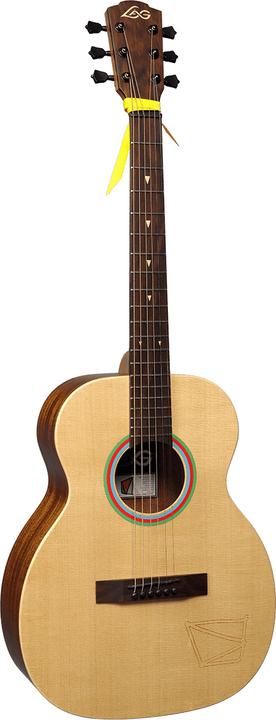 Lâg Guitars Vianney Signature Travel (Guitare semi-acoustique, Acajou, Épicéa)
