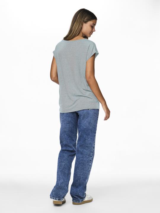 Actual product image Pieces Pcbillo Tee Lurex Stripes Noos Bc (M)