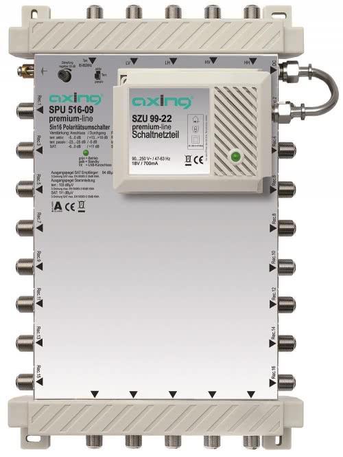 Actual product image Axing SPU 516-09 Multiswitch 12.70cm (5") 16 Premium (Multi switch)