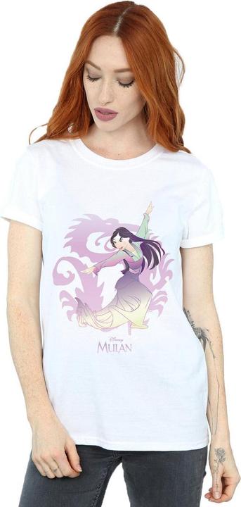 Immagine prodotto Disney Mulan Dragon Fight Maglietta Ampia Donna (XXL)