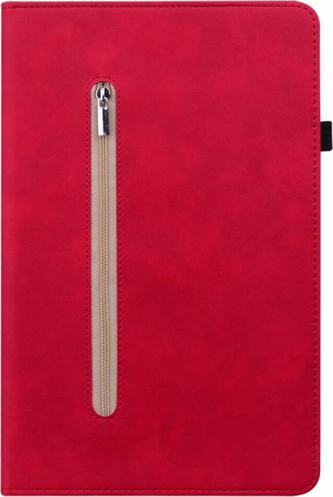 Produktbild Cover-Discount iPad 2022 (10.Gen) - Schutzhüllle mit Zipper Tasche rot (iPad 2022 (10. Gen))