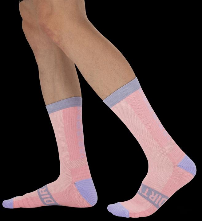 Actual product image Dirtysox Running Merino - Pro - Arrows - Rose (35 - 39)