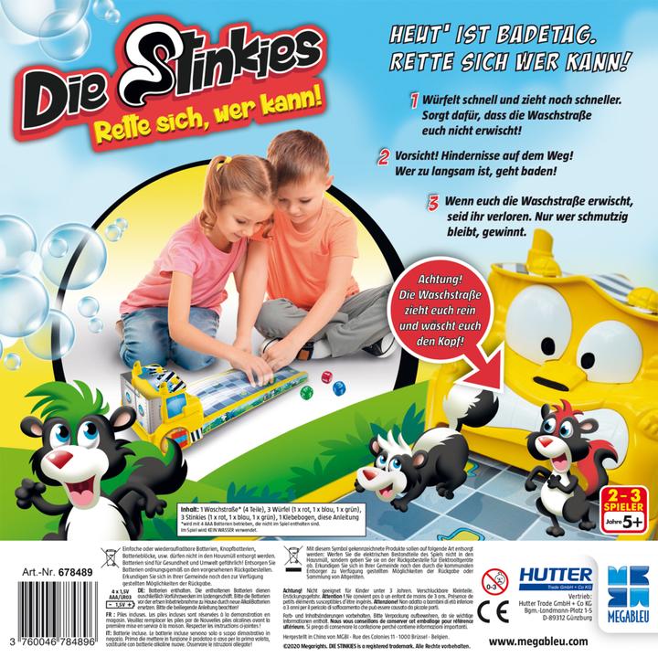 Actual product image Megableu The Stinkies - Save yourself who can! (German)