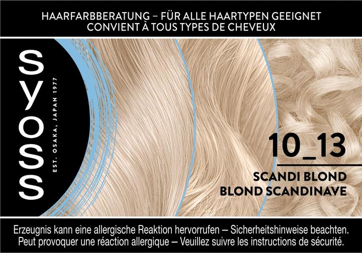 Actual product image Syoss Coloration 10 13 Scandi Blond (10_13 Scandi Blonde)