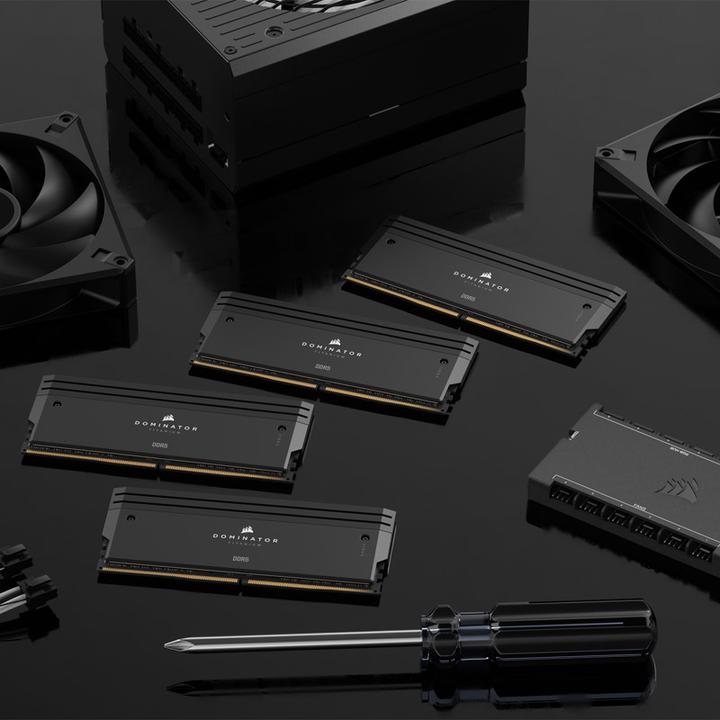 Produktbild Corsair Dominator Titanium RGB (2 x 32GB, 6400 MHz, DDR5-RAM, DIMM)
