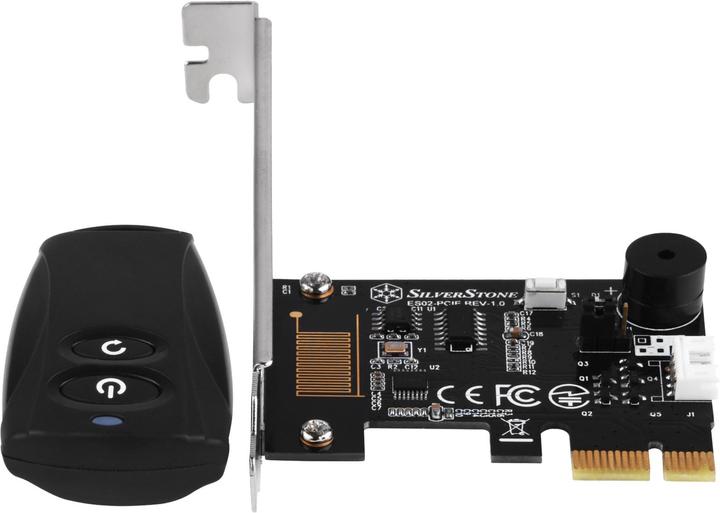Silverstone ES02-PCIe (Device-specific remote control, Radio Frequency (RF))