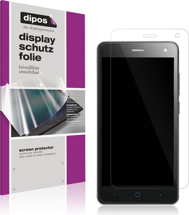 Image du produit Dipos Film de Protection d’écran Crystalclear (6 pièce(s), ZTE Blade L3)