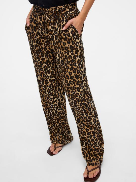 Actual product image Vero Moda VMJESMILO Mid-rise waist trousers Wide leg trousers (M)