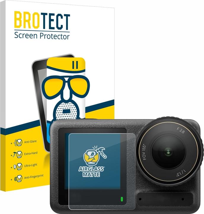 Actual product image BROTECT AirGlass Glass Matte (Osmo Action 4)