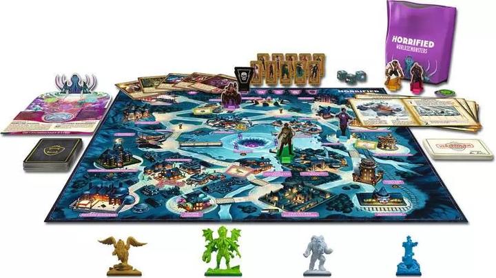 Actual product image Ravensburger 22892 - Horrified: World of Monsters - Co-operative and immersive board game for everyone (German)