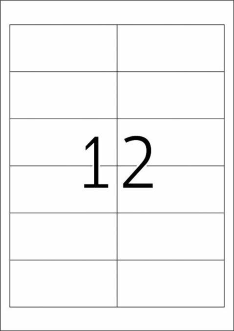 Actual product image Herma Universal labels A4