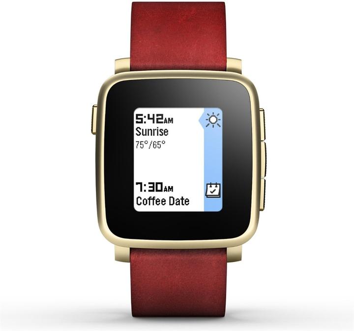 Actual product image Pebble Time Steel