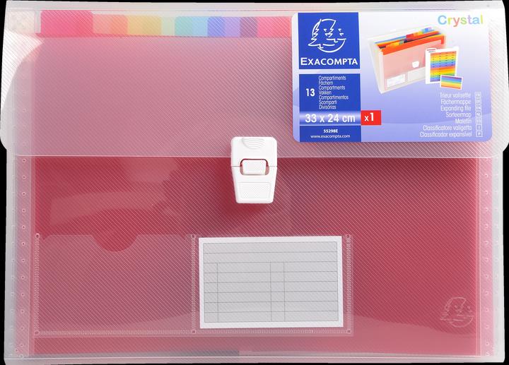 Actual product image Exacompta Crystal folder with handle (A4, 1 x)
