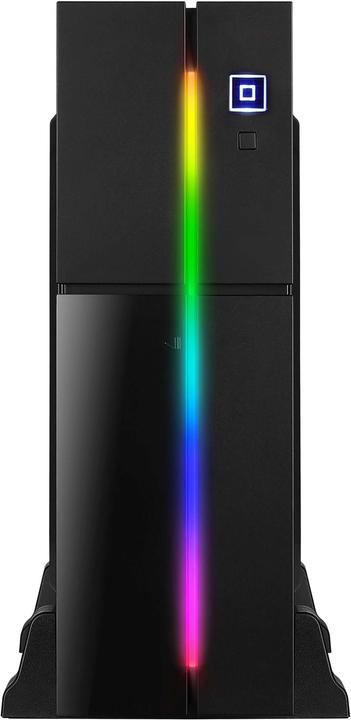 Image du produit AeroCool AEROPGSPLAYASLIM-BK Boîtier PC sans alimentation PLAYA SLIM RGB - USB3.0 (mATX, Mini-ITX)