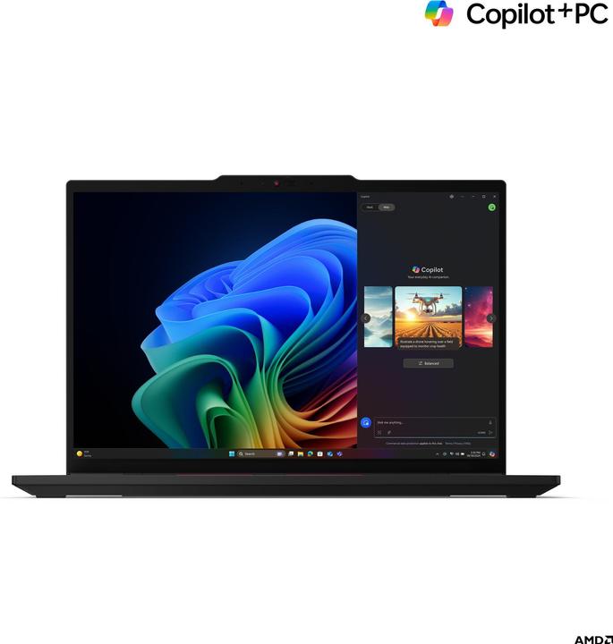 Actual product image Lenovo ThinkPad T14s | Black | 14 " | IPS | WUXGA | 1920 x 1200 pixels | Anti-glare | AMD Ryzen AI 7 PRO |