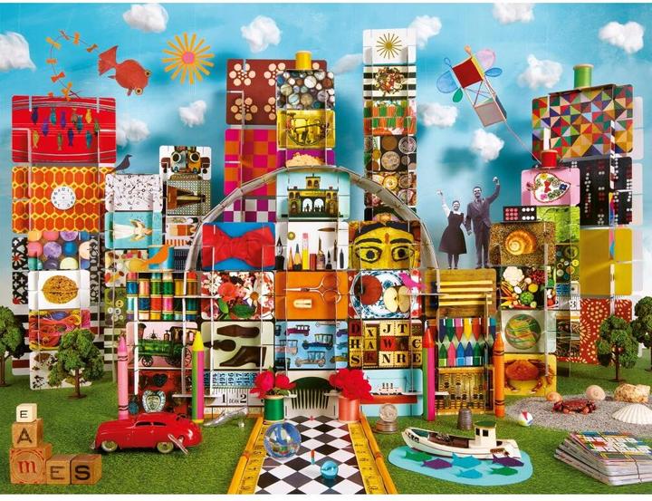 Actual product image Ravensburger Eames House of Cards Fantasy (1500 pieces)
