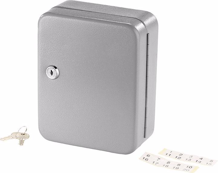 Actual product image Xcase Steel key cabinet for 20 keys with 2 security keys