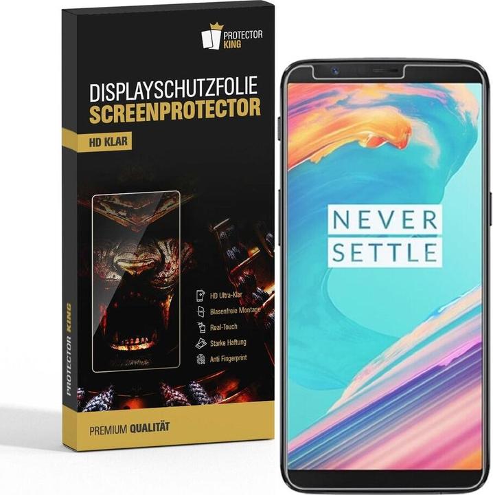 Produktbild Protectorking 6x Premium Displayschutzfolie 3D KLAR (6 Stück, OnePlus 5T)